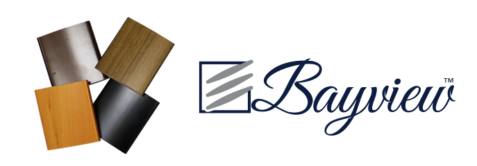 basswood material wood bayview logo