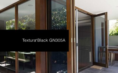 New Black Colour for Pleated Screens – Interpon Textura Black GN305A