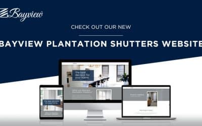 New Bayview Plantation Shutters Website