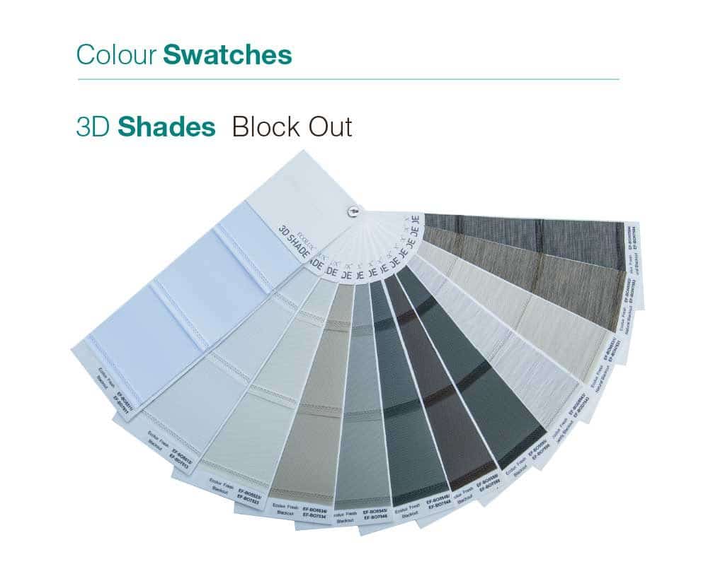 aurashades colourswatches 3d shades block out cwsystems