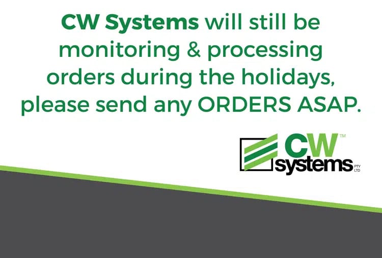 cwsystem End of Year Trading Hours monitoring