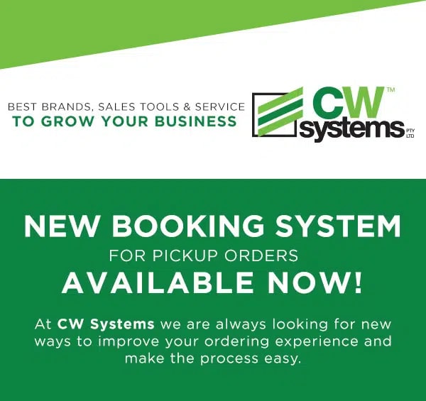 cwsystem New Booking System For Pickup Orders