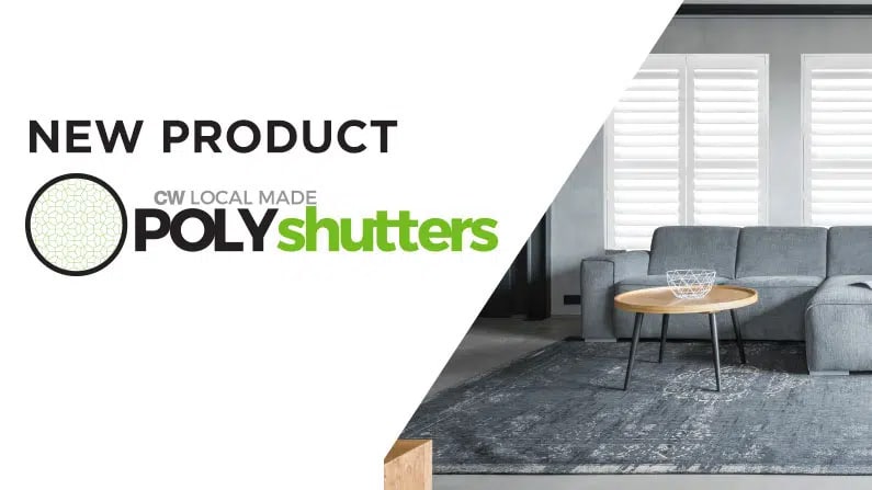 cwsystem New Product Local Made Poly Shutters