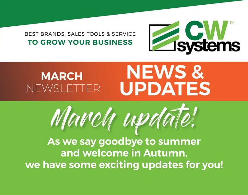 cwsystem Newsletter March 2022