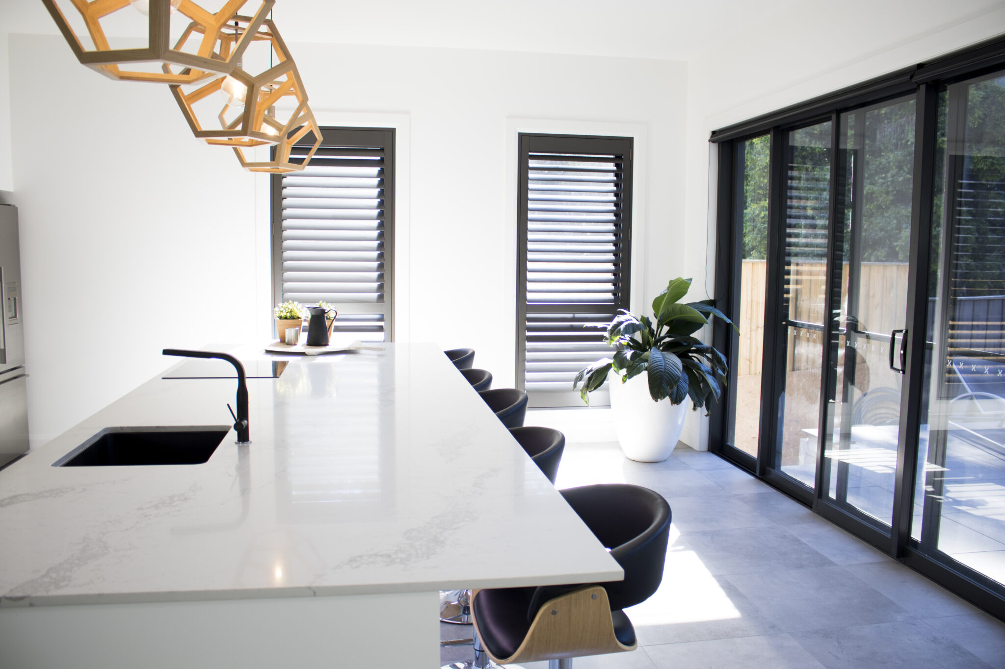 Basswood Plantation Shutters | Statement Interior Design | CW Systems